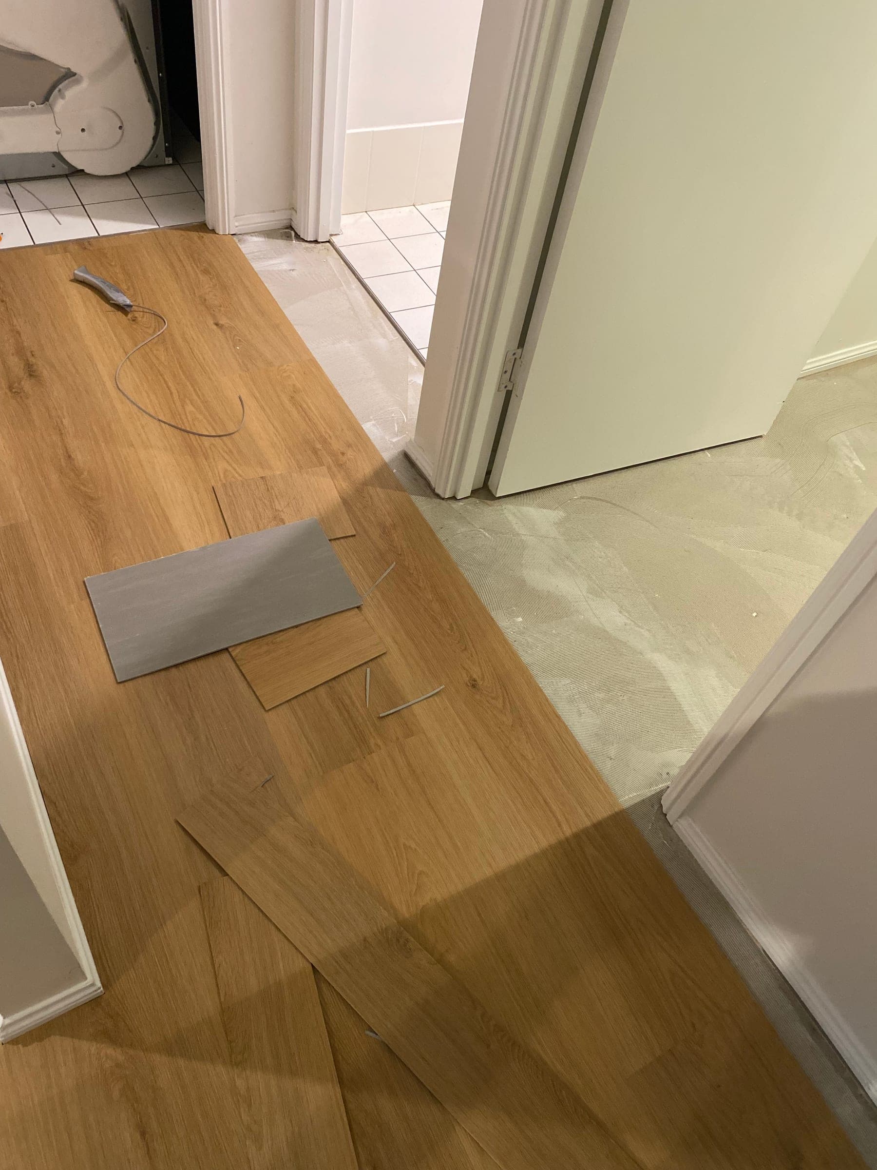 Clean installation process