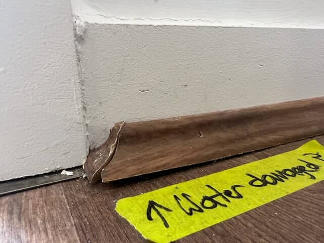 Water Damaged Substrate