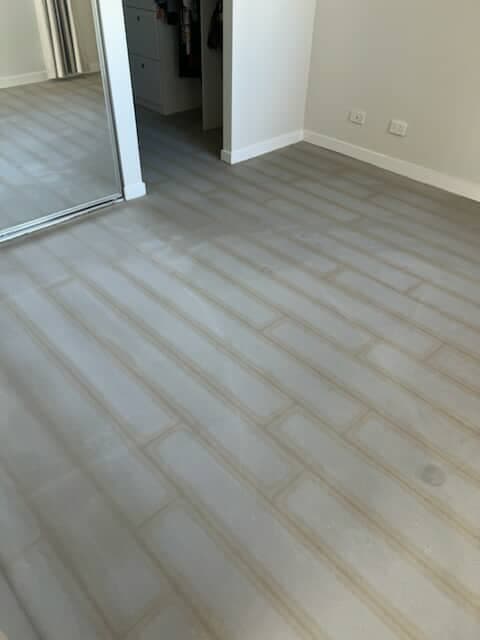 Floor Covering Uplift in Progress